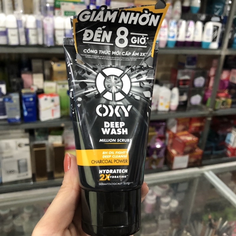 Sữa rửa mặt tác động sâu dành cho nam Oxy Deep Wash tuýp 50g