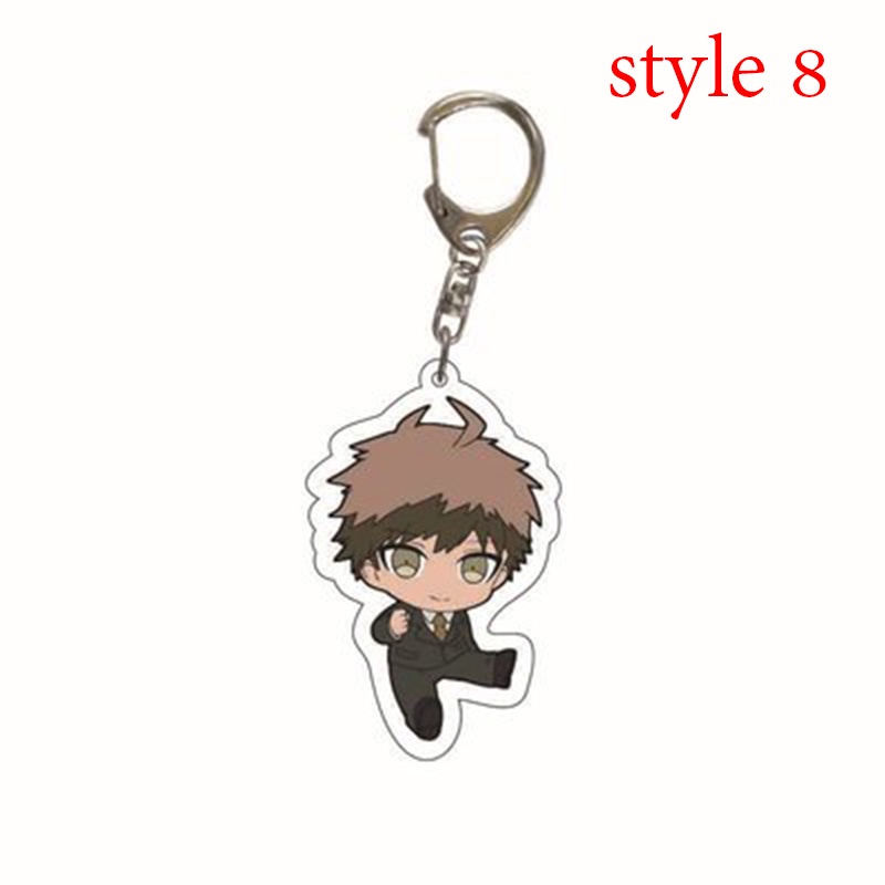 Móc khóa Game Danganronpa bằng acrylic hai mặt