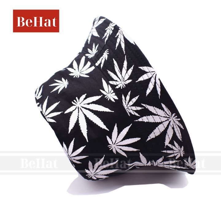 Nón Bucket Nữ Cá Tính, Họa Tiết Lá Phong, Phong Cách Trẻ Trung Phù Hợp Giới Trẻ [HOT]