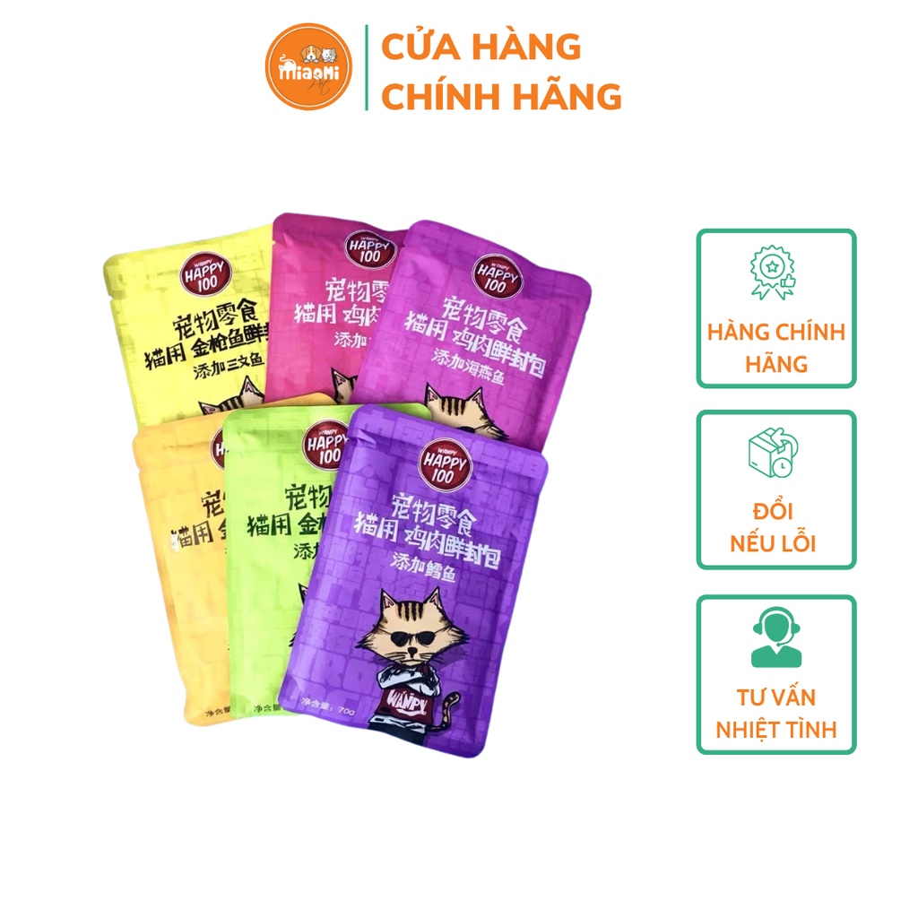 PATE HAPPY 100 CHO MÈO