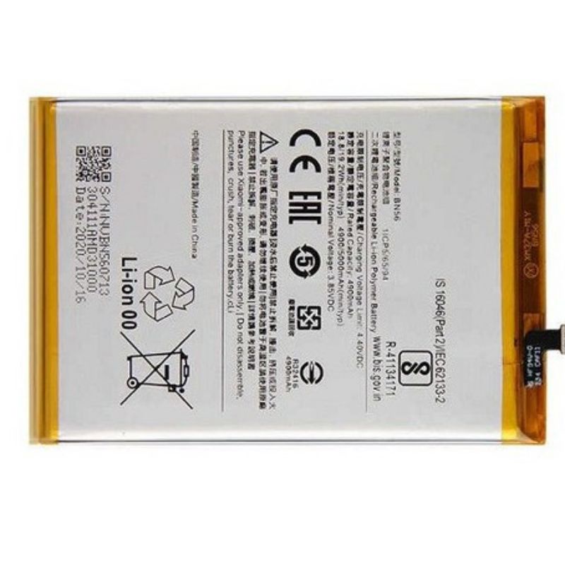Pin Xiaomi BN56 / Redmi 9A / Redmi 9C / Pocophone M2 Pro bảo hành 6 tháng.