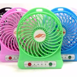 Quạt sạc điện mini 3 cấp tốc độ