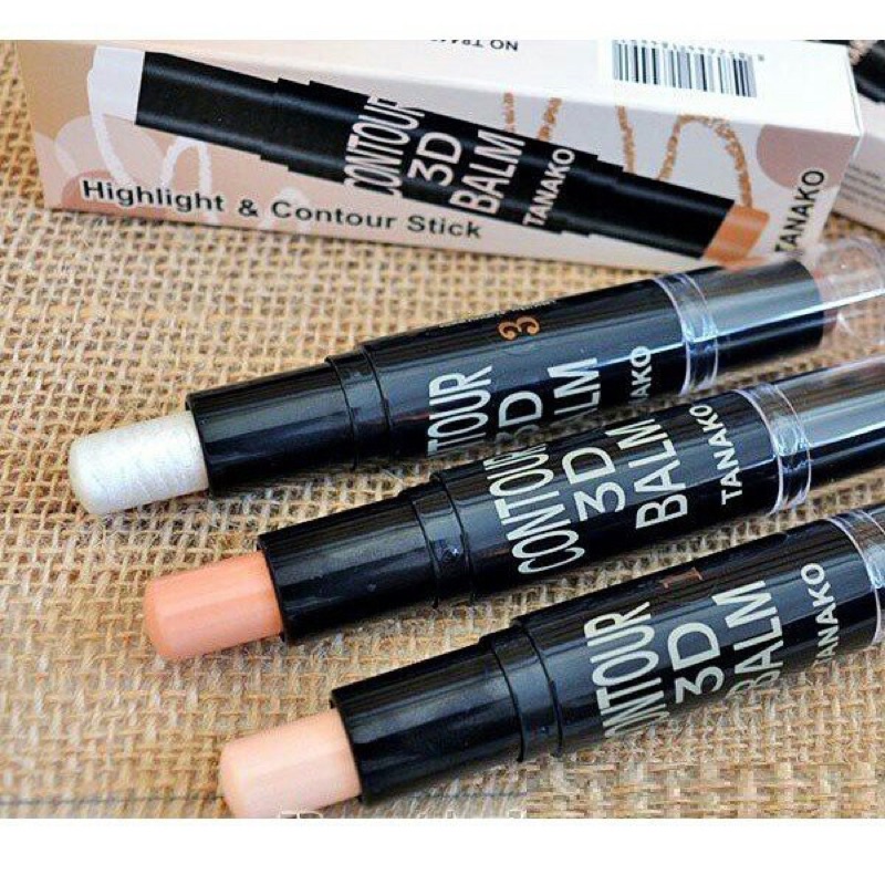 Tạo khối highlight che khuyết điểm 2 đầu 3D TANAKO | BigBuy360 - bigbuy360.vn