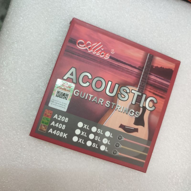 Dây Đàn Guitar Acoustic Alice A408 I Chính Hãng Alice