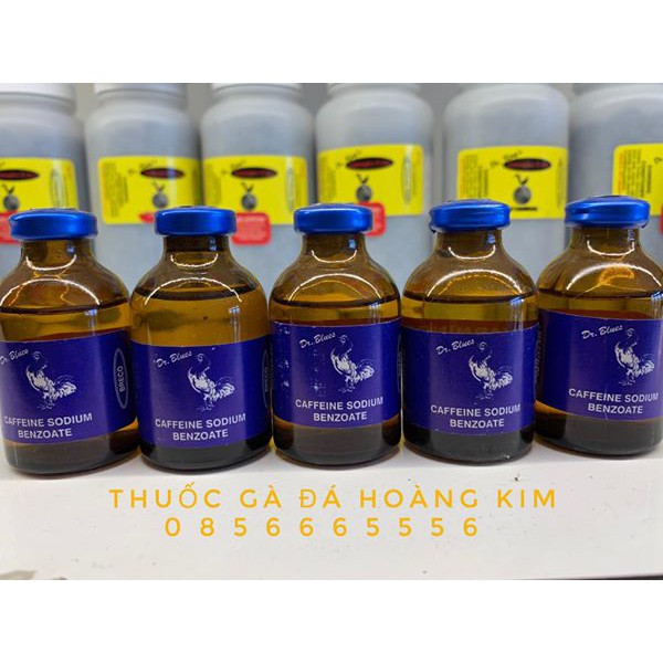 𝗖𝗔𝗙𝗙𝗘𝗜𝗡𝗘 𝗦𝗢𝗗𝗜𝗨𝗠 𝗕𝗘𝗡𝗭𝗢𝗔𝗧𝗘 - Thuốc đá cho gà chai 30ml