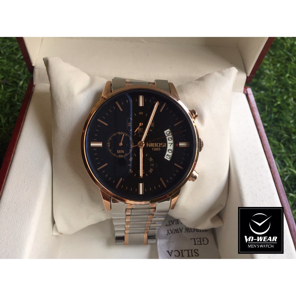 Đồng Hồ Nam Nibosi Chạy Full 6 Kim Hàng Chính Hãng Cao Cấp( ảnh thật tự chụp) | BigBuy360 - bigbuy360.vn