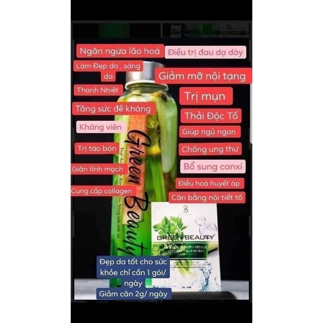 NƯỚC ÉP CẦN TÂY GREEN BEAUTY CHÍNH HÃNG | BigBuy360 - bigbuy360.vn