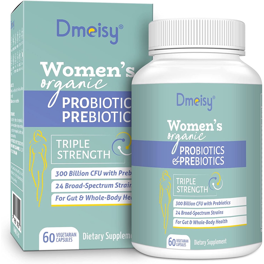 300 Tỷ Lợi Khuẩn Cho Phụ Nữ - 60 Viên - Hỗ Trợ Tiêu Hóa - Đẹp Da -  Probiotic - Probiotics - Women