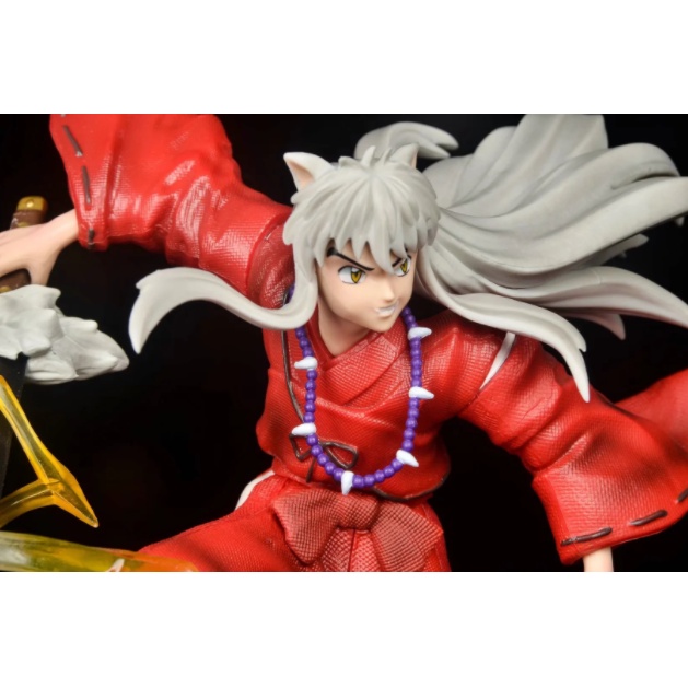 Mô hình Inuyasha chất lượng cao hiệu ứng chiến đấu 36cm