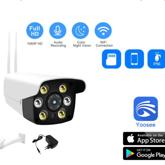 Phụ Kiện Máy Quay Ip Yyp2p Ngoài Trời Onvif Fullhd 1080p 3mp