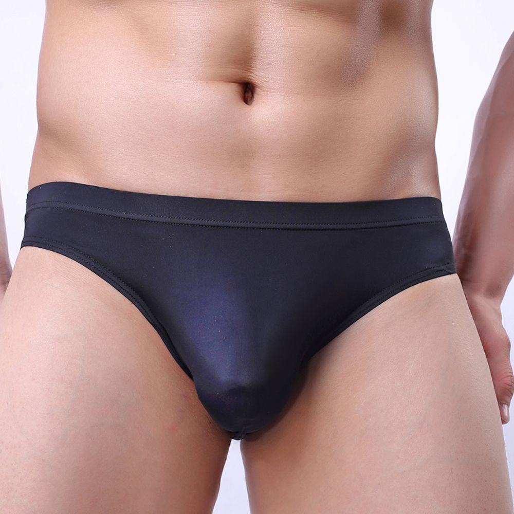 Quần Lót Lụa Lạnh Mỏng Không Đường May Lưng Thấp Mini Gợi Cảm Dành Cho Nam