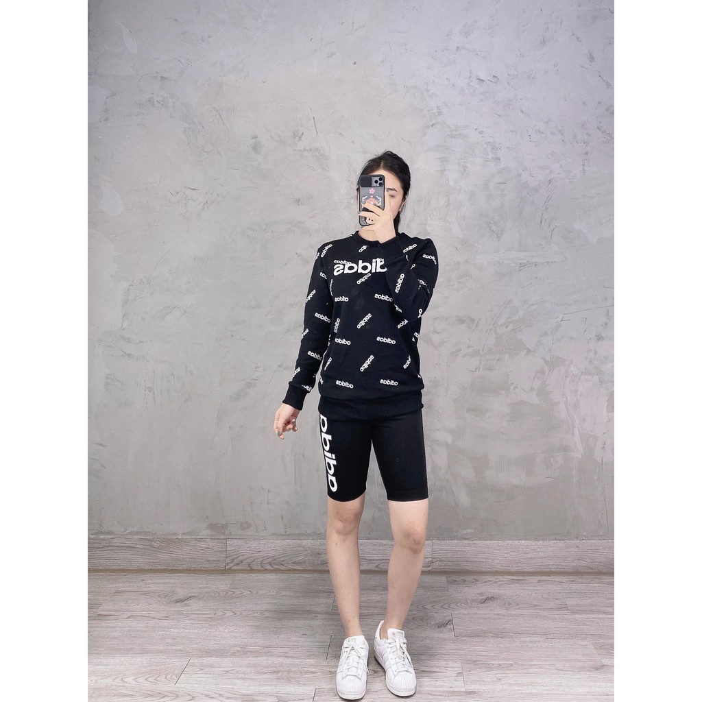 (HÀNG XUẤT XỊN) Áo das 1755 SWEATER AOP PRINT Made in Cambodia full tag code SIZE S M L