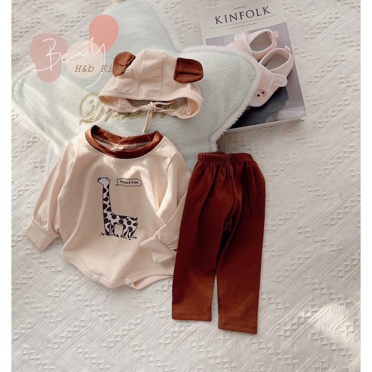 Body 3 chi tiết hươu cho bé