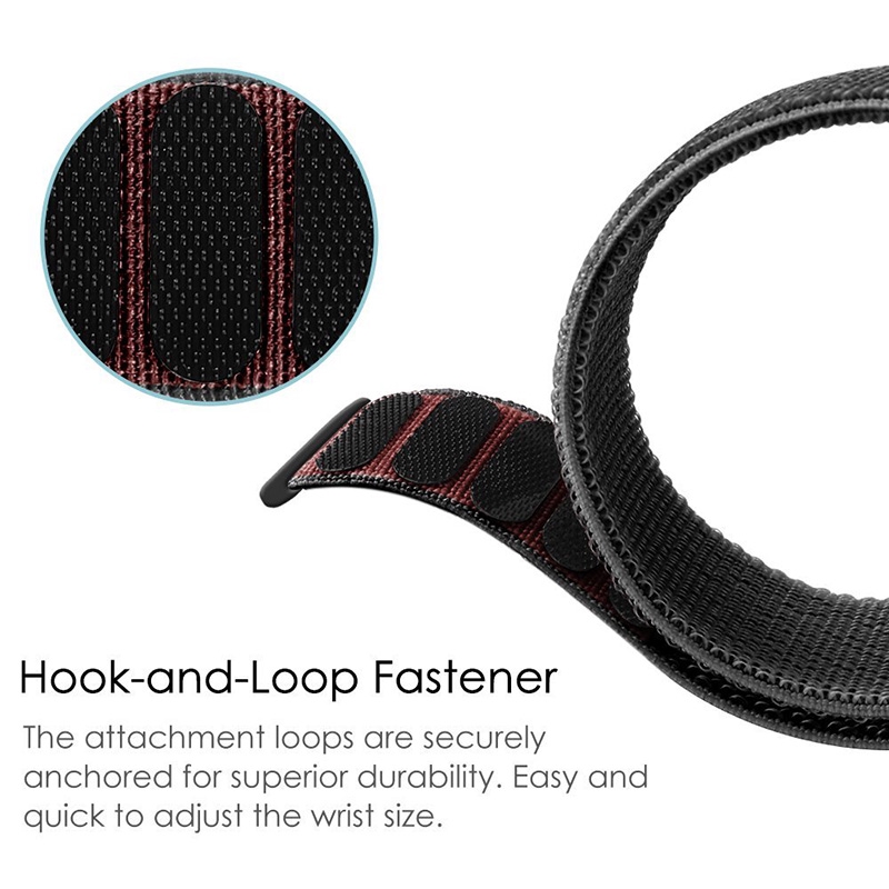 20mm Nylon Loop Woven Strap for Xiaomi Huami Amazfit Bip BIT Lite Youth 1S U Smart Watch Wearable Wrist Bracelet Watchband