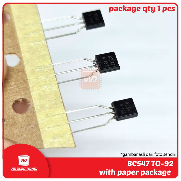 Linh kiện bán dẫn NPN BC547 BC 547