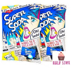 [HOT] Kẹo siêu chua SUPER ĐỦ 4 VỊ LEMON/COLA/ SODA/ SUPER CANDY - Nhật Bản