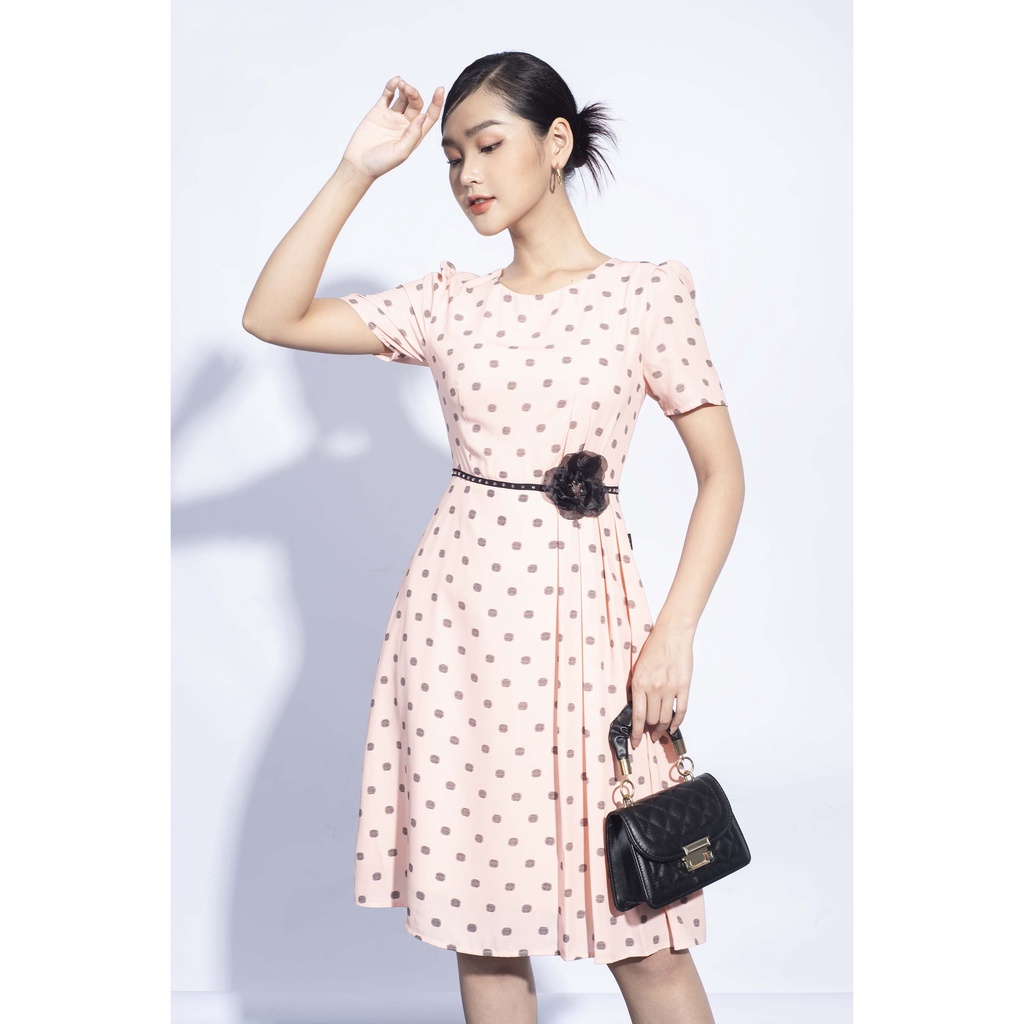 Đầm xòe, cộc tay MMOutfit M-DA060421197