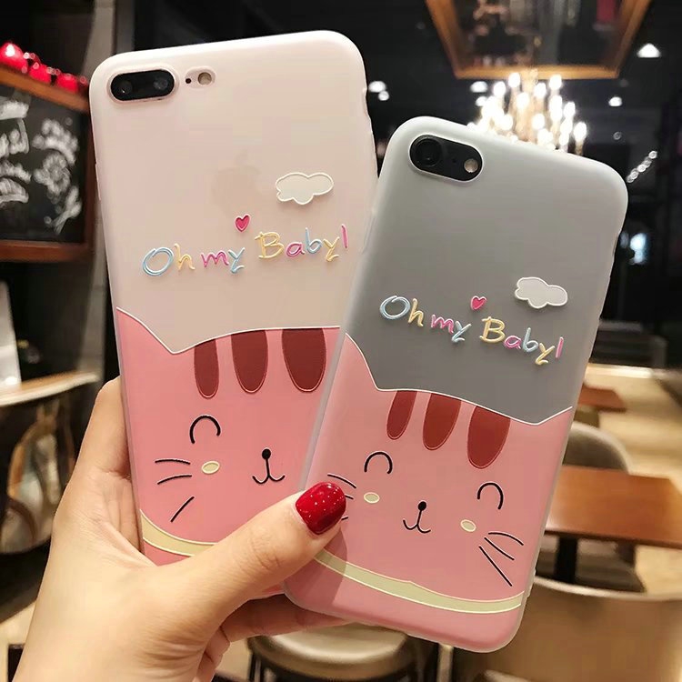 Ốp điện thoại in nổi hình động vật cho điện thoại OPPO A15s A93 A33 A53 A52 A92 A91 A31 A5 A9 2020 Reno4 3 2 F F1s F11 F9 F5 A83 A1K | BigBuy360 - bigbuy360.vn