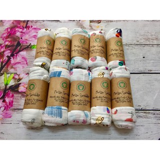 Khăn cao cấp Muslin Swaddle 100% organic cotton