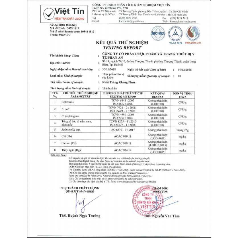 Nhất Tràng Khang - Hỗ trợ chữa bệnh viêm đại tràng cấp tính và mãn tính, rối loạn tiêu hóa
