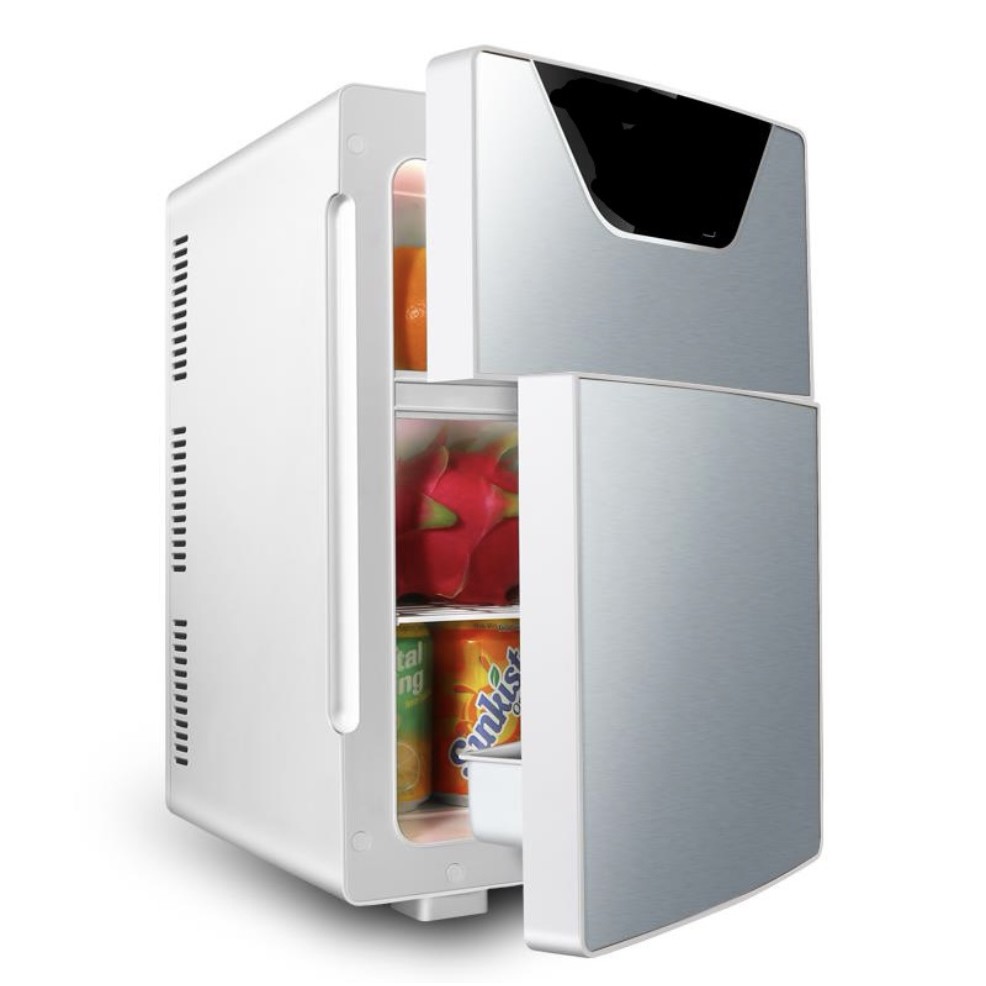 Tủ lạnh 20L CoolerBox 220v/12v thiết kế 2 ngăn cao cấp 2021