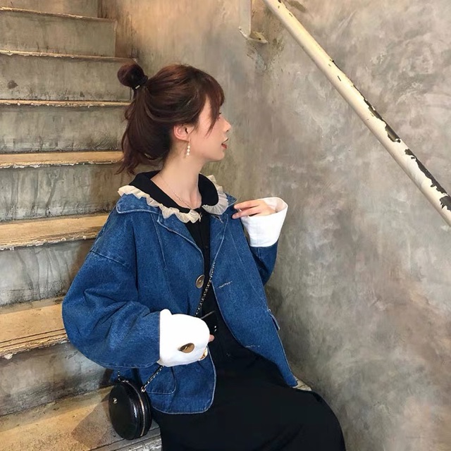 Sẵn - Váy baby doll dáng dài