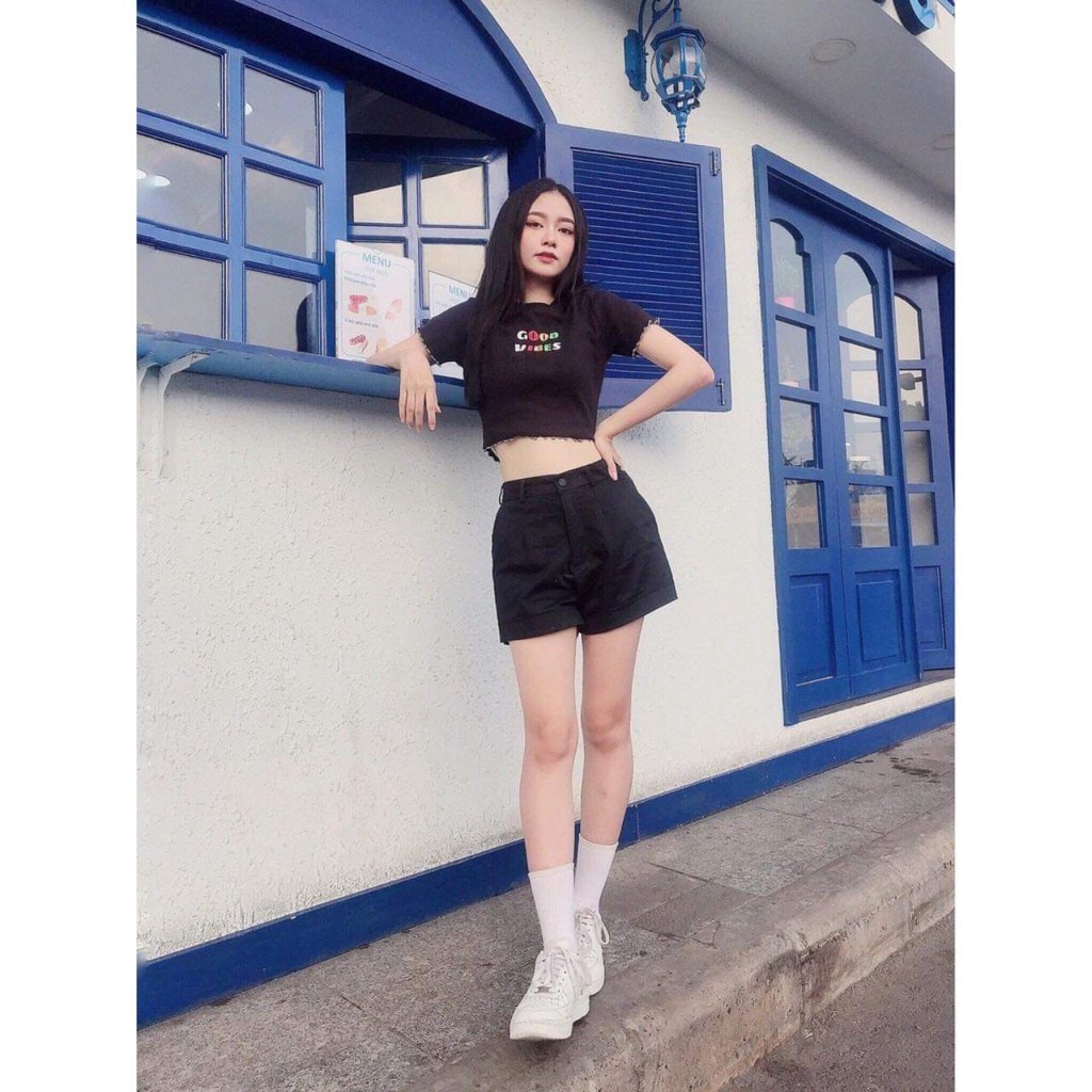 Áo croptop ôm dáng tôn dáng cực