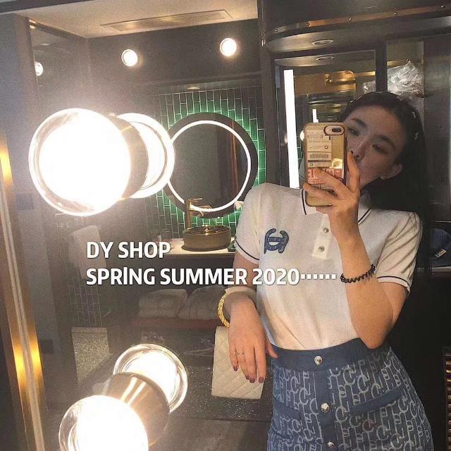 Bộ Áo Thun Polo Và Chân Váy In Họa Tiết Lưng Cao Thời Trang Cho Phụ Nữ | BigBuy360 - bigbuy360.vn