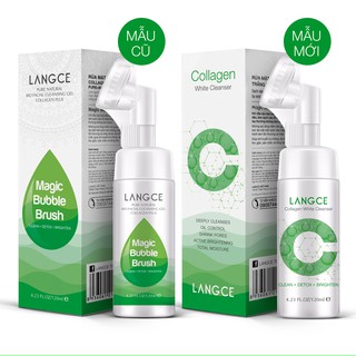 RỬA MẶT SINH HỌC CỌ MÁT XA BIO COLLAGEN+ LANGCE