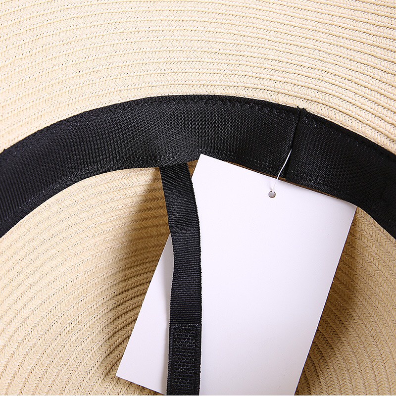 Mũ/ Nón Cói Nữ Nơ Dây Đen Mỏng Dài ERASHOP 078570 - Vành Cụp Đơn Giản, Phù Hợp Đi Du Lịch, Dã Ngoại, Siêu Rẻ Đẹp