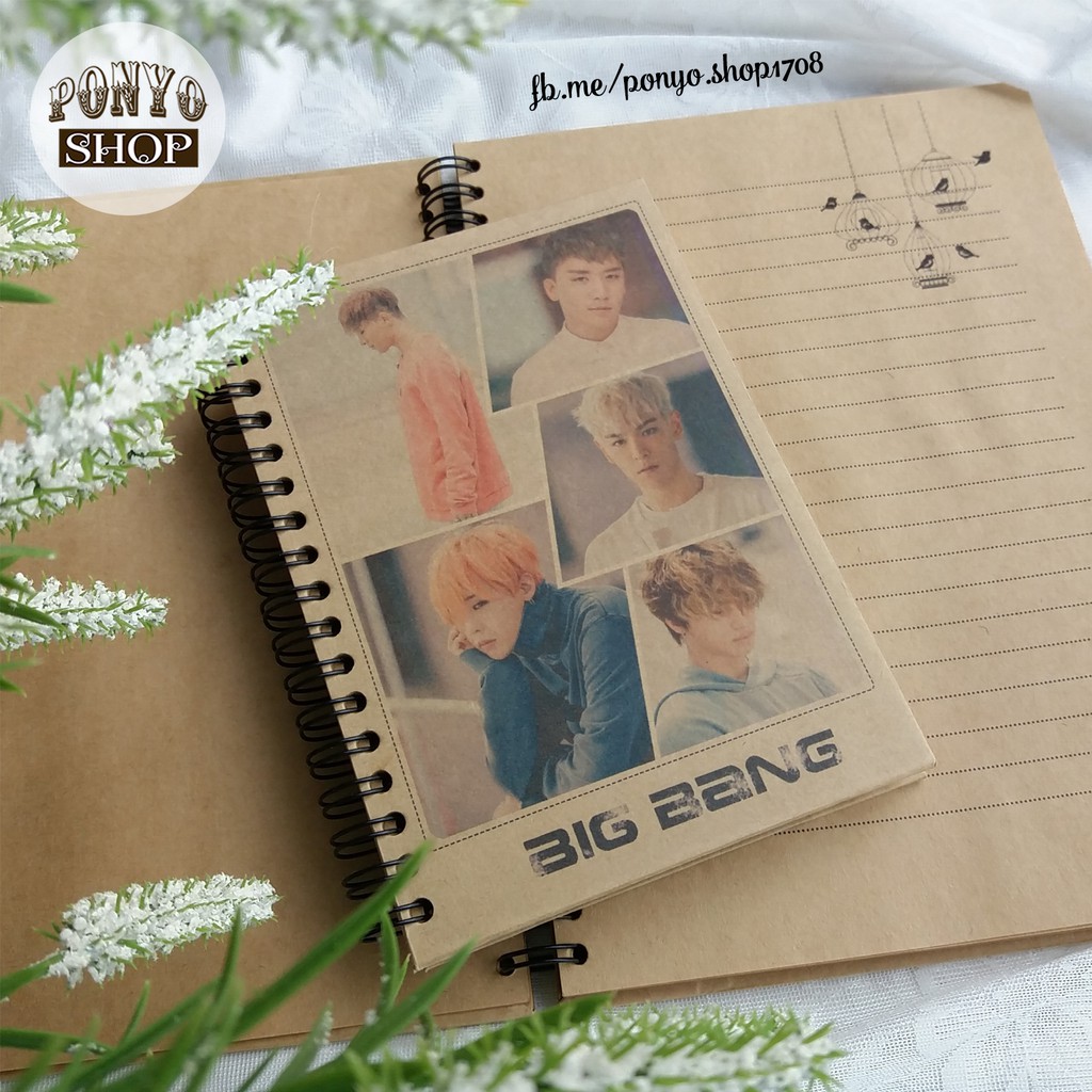 [CÓ SẴN] Sổ tay Handmade Vintage (Loại mini notebook khổ A6)