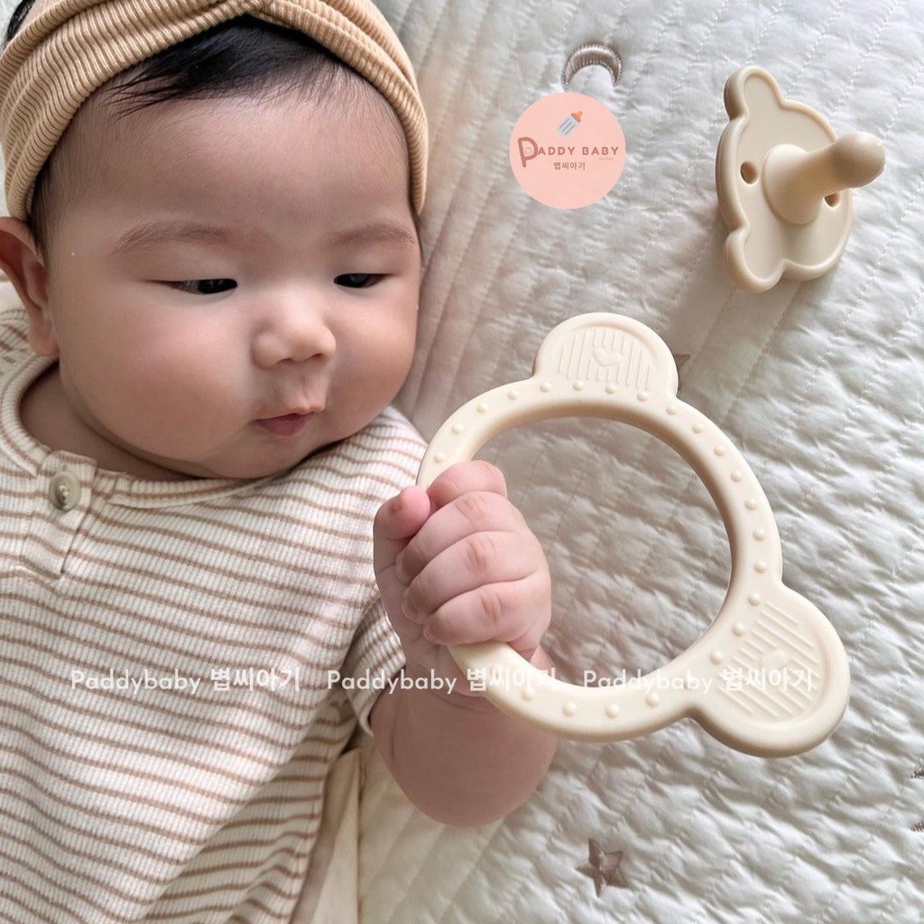 Gặm nướu Dottodot x Tgm nội địa Hàn hình gấu mẫu mới cho bé - Made In Korea