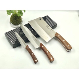 Bộ dao chặt, thái, gọt seki nhật bản
