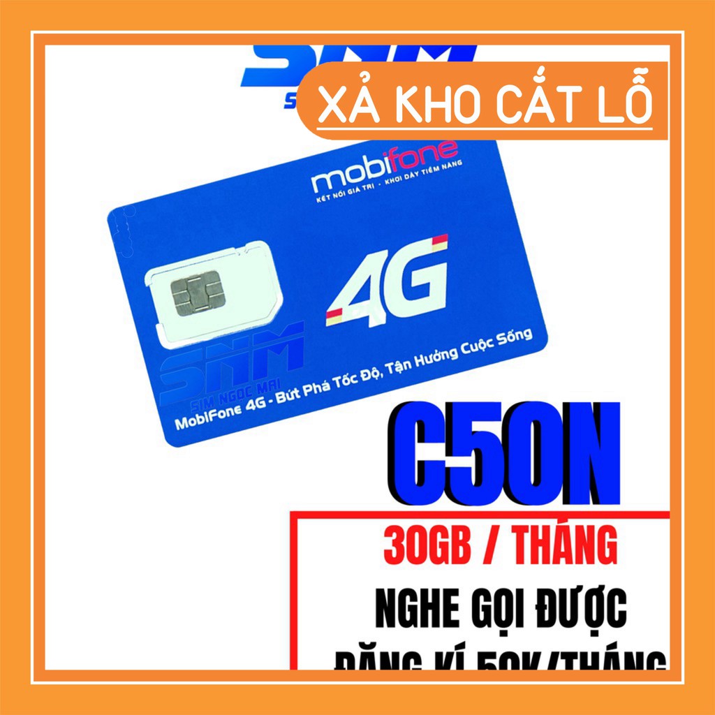 ... SIM 4G MOBIFONE XÀI THẢ GA CHỈ 50K MỖI THÁNG - SIM C50N - SIM FD50 - SIM F120WF - SIM DIP50 - SIM NGỌC MAI