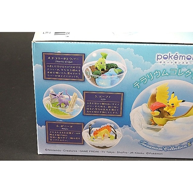 [New] Mô hình chính hãng Re-ment figure PKK Terrarium Collection 5 (Hộp full set 6 mẫu)