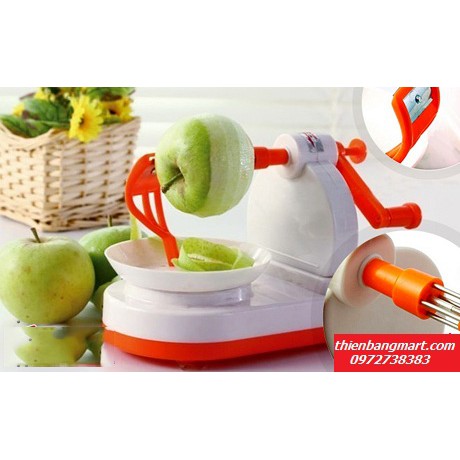 Máy Cắt Gọt Hoa Quả – Dụng Cụ Gọt Vỏ Táo Tiện Lợi