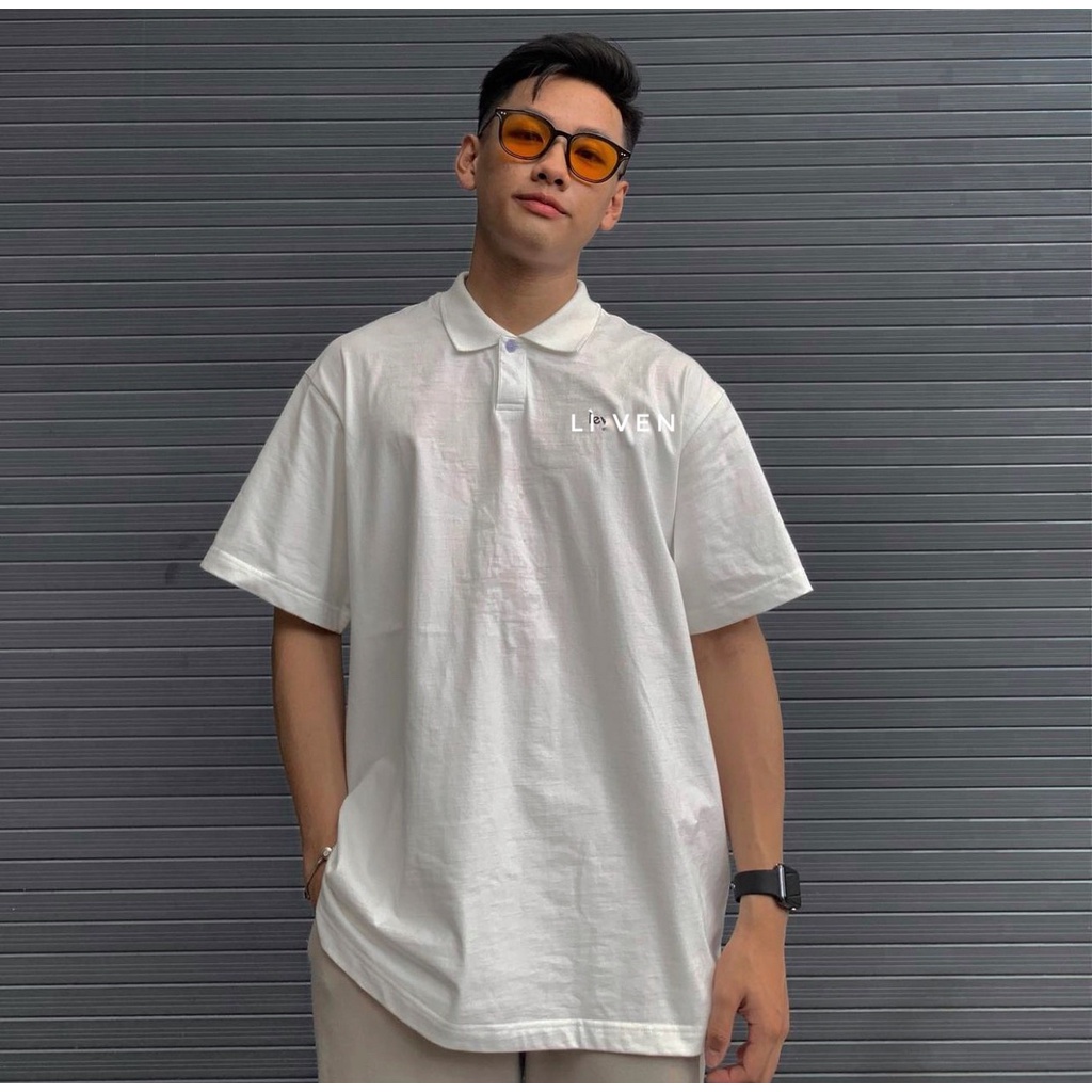 Áo thun polo mini popular kun shop áo polo cổ trụ mini popularchất thun cá sấu cotton cao cấp kunshopunisex