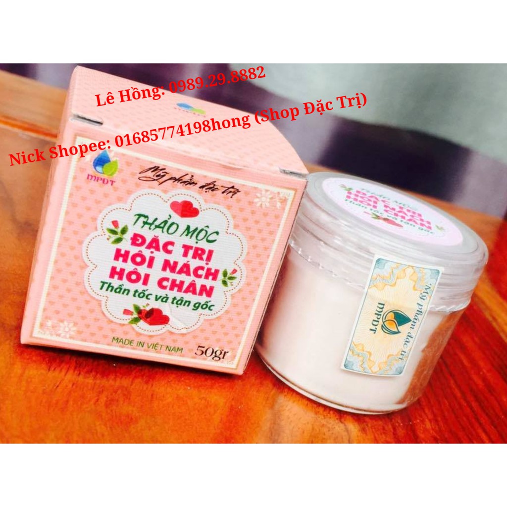 [Chính Hãng] Thảo mộc Khử mùi Hôi Nách Hôi Chân, Giảm Thâm Nách, Giảm mồ hôi... Thảo Dược Khử Mùi | BigBuy360 - bigbuy360.vn