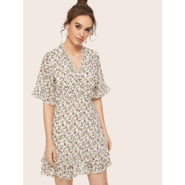 Đầm voan hoa Hãng Shein