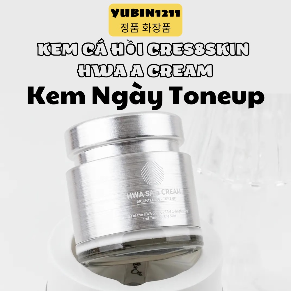 Kem dưỡng cá hồi Cre8skin Salmon Oil Cream Hàn Quốc 80gr