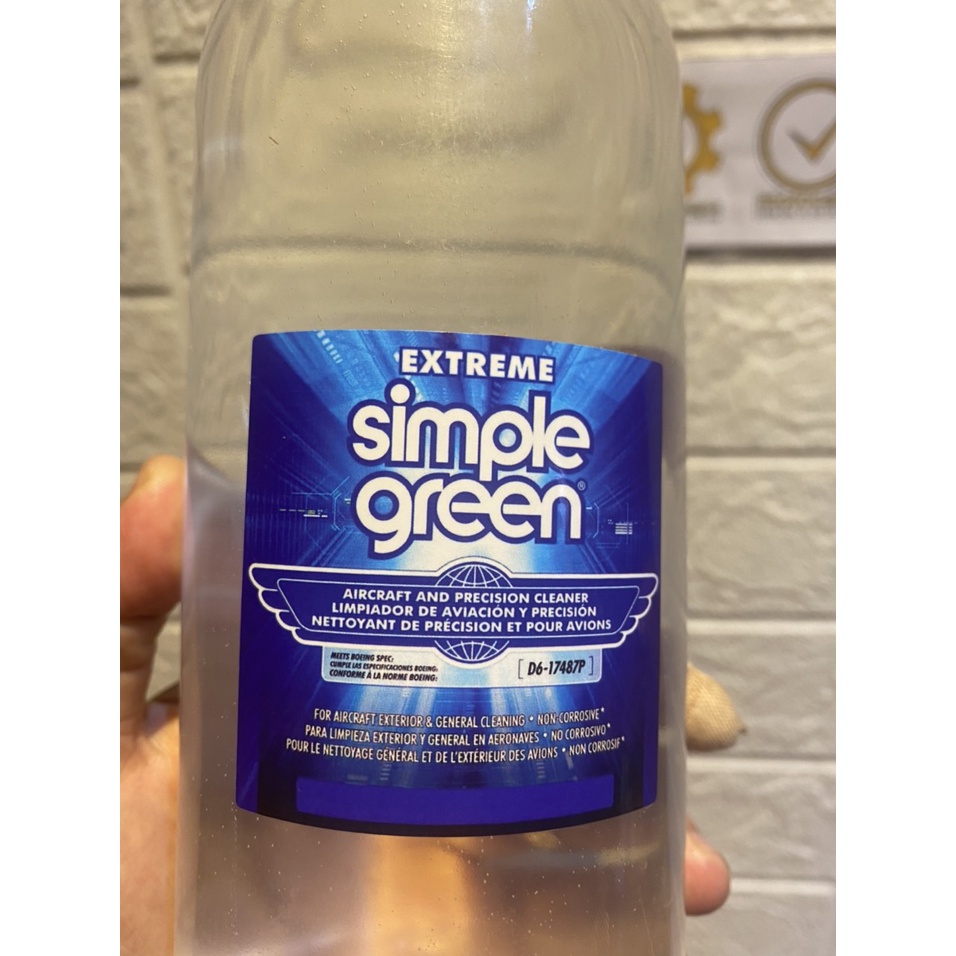 DUNG DỊCH TẨY RỬA DẦU MỠ LỐC MÁY, ĐẦU BÒ, KIM LOẠI SIMPLE GREEN EXTREME,Simplegreen EXTREM 500ml