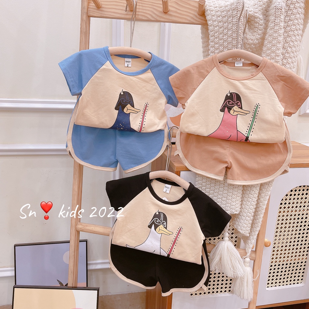 Bộ con vịt cầm kiếm cho bé
