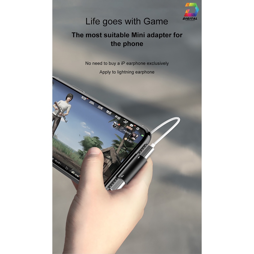 Jack Baseus L46 Chia Cổng Sạc 1 Ra 2 Có Hỗ Trợ Đàm Thoại Chính Hãng