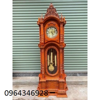 Đồng hồ tứ trụ gỗ hương đá cao 2m 30 ngang 92 sâu 45