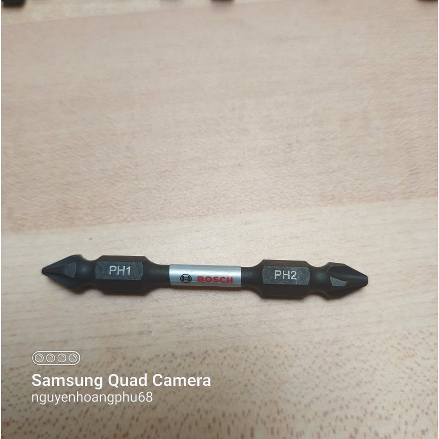 Mũi Vít hai đầu PH1 PH2 Bosch dài 65 mm