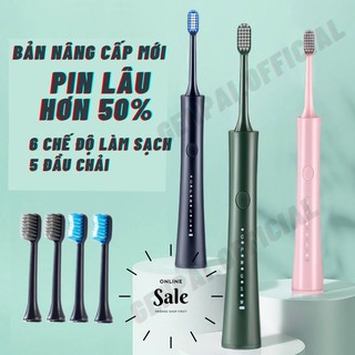 💖 MỚI💖 Bàn chải điện, bàn chải đánh răng sonic XBG-168 Pro nâng cấp đặc biệt