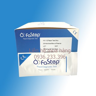 Test Nhanh Hiv Fastep USA (Hộp 50test) dạng que