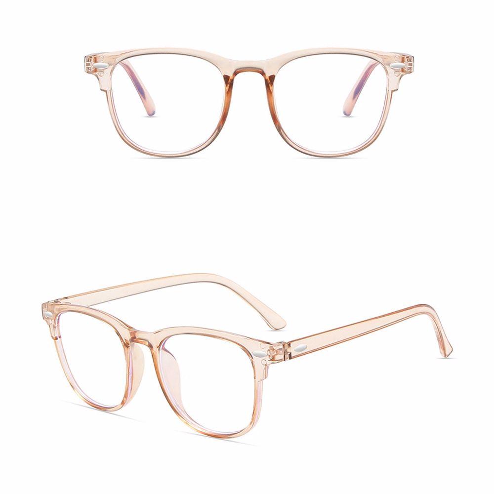 Mắt Kính Gọng Oval Họa Tiết Da Báo Chống Ánh Sáng Xanh Thời Trang Phong Cách Hàn Quốc