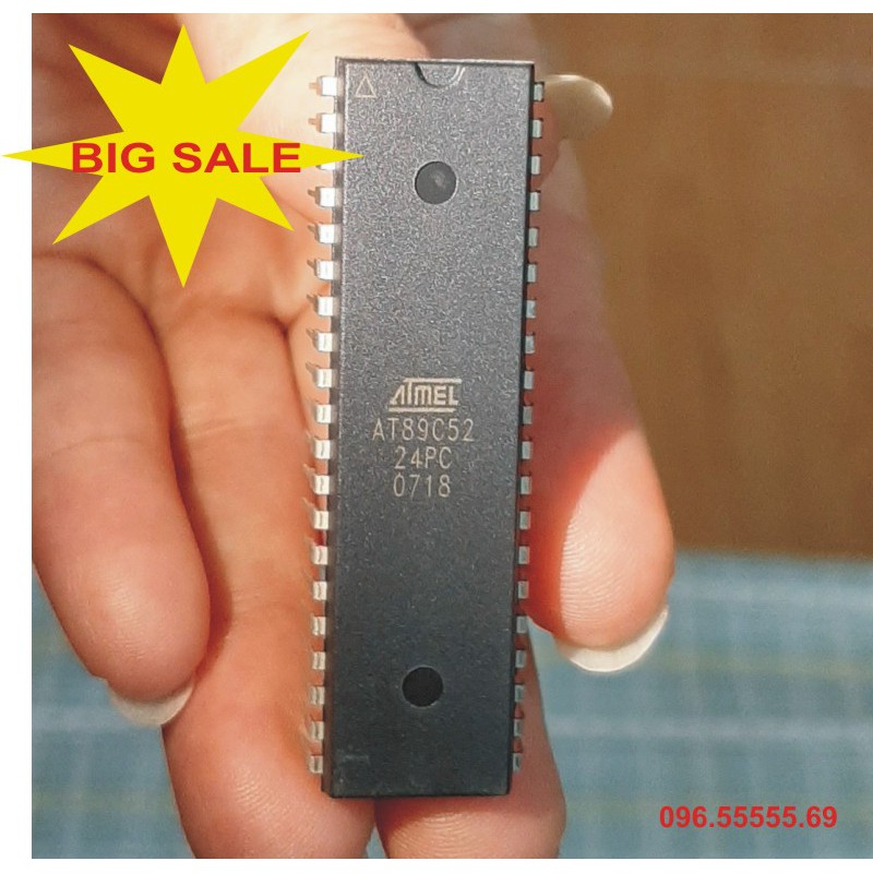 89C52 IC điều khiển - IC điều khiển AT89C52 - Hãng ATMEL