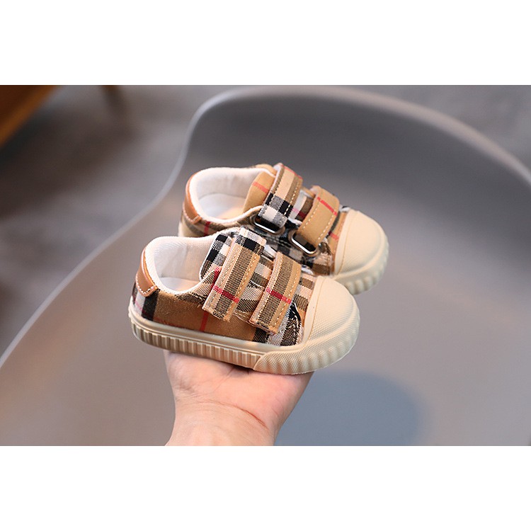 Giày Tập Đi Đế Mềm Chống Trơn Trượt, Quai Dán Tiện Lợi Thoải Mái Cho Bé - Hàng Quảng Châu Cao Cấp (2130)